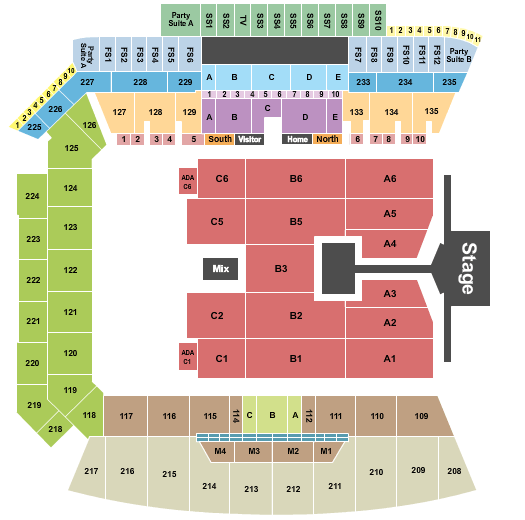 BMO Stadium SEVENTEEN Seating Chart